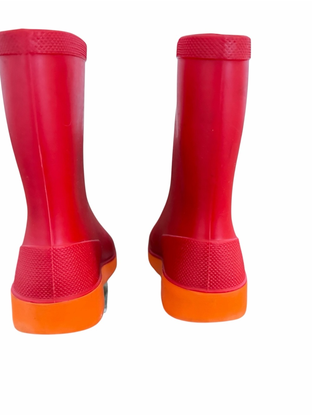 Fiep Westendorp Janneke Silhouette Logo Red Orange Kids Rainboots 7/8T EUR 24 - Picture 4 of 12